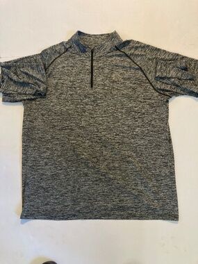 Under Armour HeatGear Loose Fit Shirt Men's XL Gray Performance Tee L/S